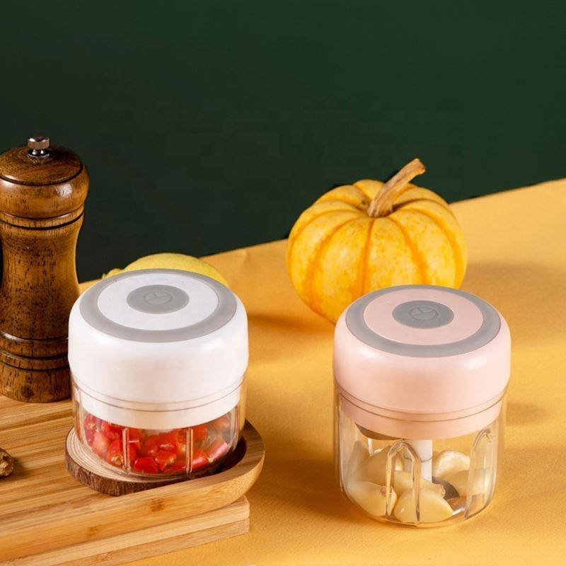 🧄Electric Mini Food Chopper ⚡ USB Rechargeable Wireless Garlic Grinder🚀