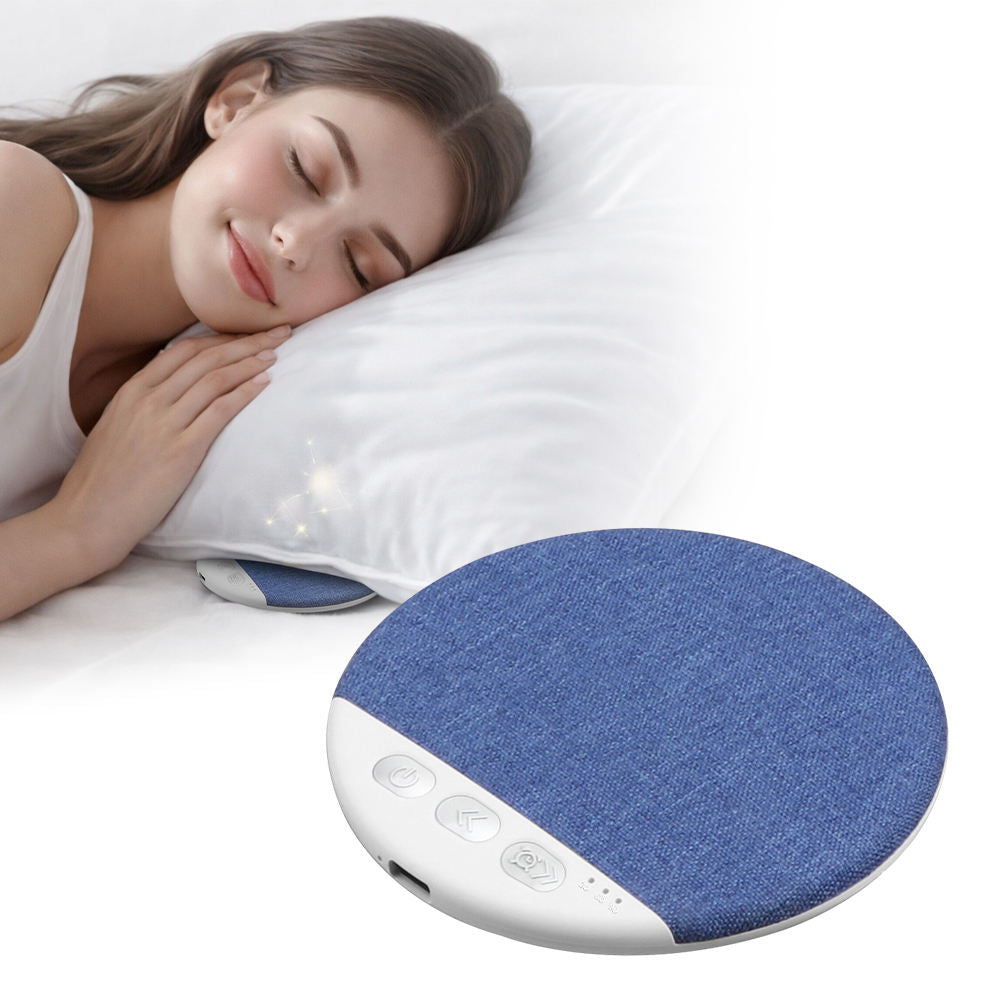Limited Time: 30% OFF🔊 Round Fabric Cover Wireless Bluetooth Speaker, Mini Portable Home Decor Audio Player🛋️
