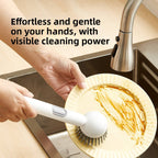 🧽 Multifunctional Long Handled Kitchen Cleaning Brush for Pots & Plates🧼