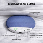 Limited Time: 30% OFF🔊 Round Fabric Cover Wireless Bluetooth Speaker, Mini Portable Home Decor Audio Player🛋️