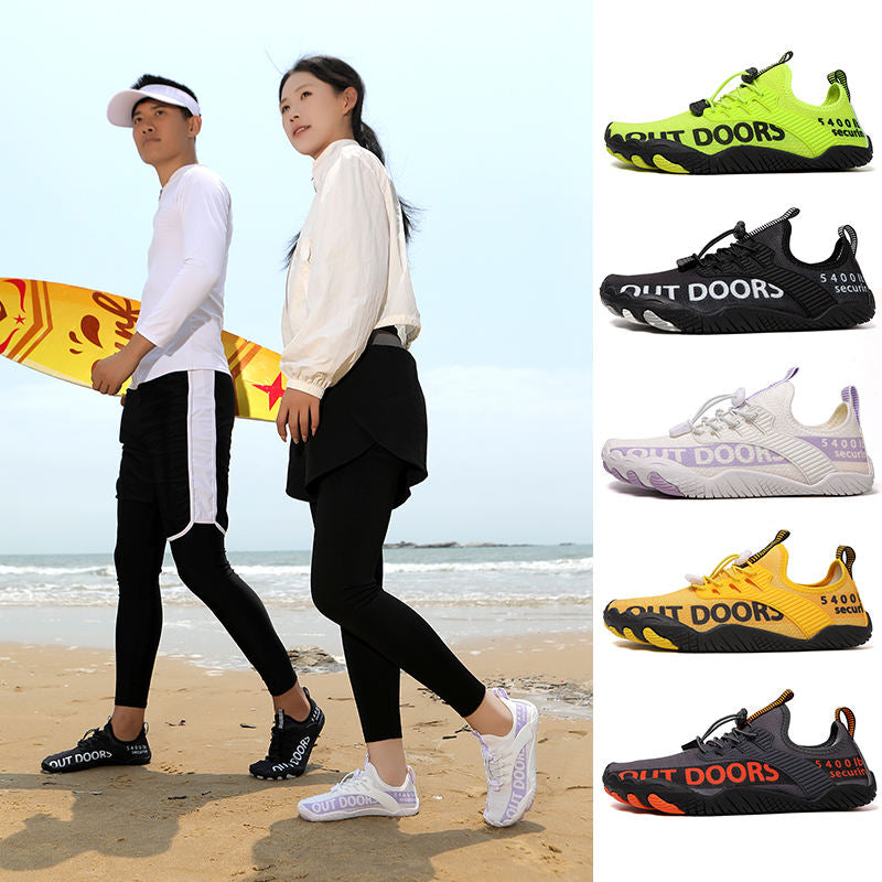 🌊 Breathable Barefoot Swimming Shoes, Non-Slip Trail Running & Surf Water Sneakers⛰️