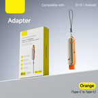 ⚡ 240W PD Type-C Charging Cable With Foldable Phone Stand Adapter📱