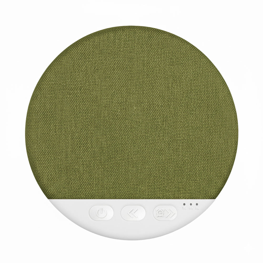 Limited Time: 30% OFF🔊 Round Fabric Cover Wireless Bluetooth Speaker, Mini Portable Home Decor Audio Player🛋️